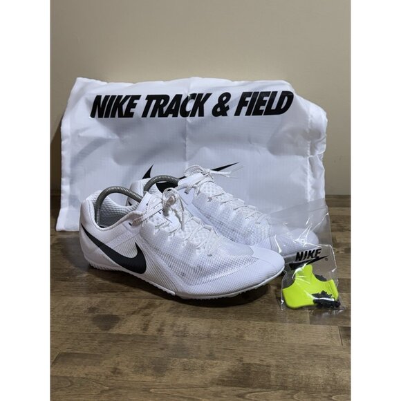 Nike Zoom Rival Multi | Track Spikes | White • Blk | Men’s - Women's| FZ9664-100 - Picture 1 of 9
